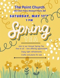 Spring Tea and Craft/Plant Sale