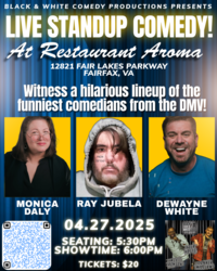 Standup Comedy at Restaurant Aroma!