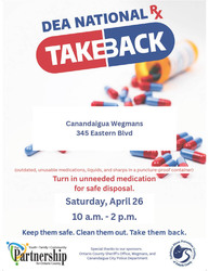 DEA National Rx Take Back Day