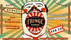 Fringe Fourth Sundays Pinball Tournament