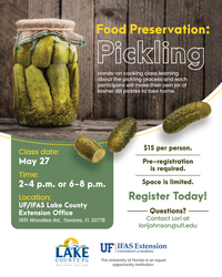 Food Preservation: Pickling