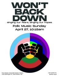 Won't Back Down: singing our fears, singing our hopes