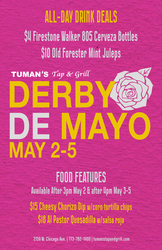 Derby de Mayo at Tuman’s Tap & Grill