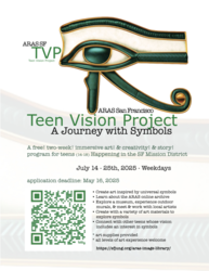 ARAS SF Teen Vision Project ~  A Journey with Symbols