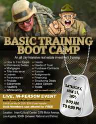 Basic Training Real Estate Investing Boot Camp