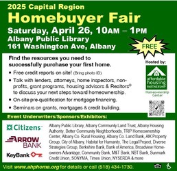 2025 Capital Region Homebuyer Fair April 26