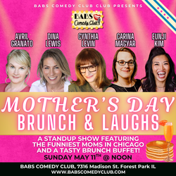 Mother's Day Brunch & Laughs at BABS COMEDY CLUB