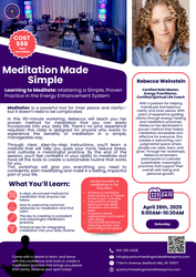Meditation Made Simple