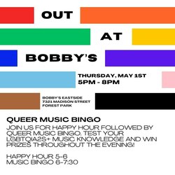 Out At Bobby’s: Queer Music Bingo
