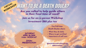 Virtual Event - Want to be a Death Doula Workshop