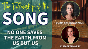 No One Saves the Earth From Us But Us