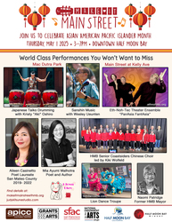 MIMS AAPI Heritage Festival~ Thursday, May 1,  3-7 PM