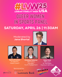Queer Women in Sports Day Panel Virtual & Live from: A Bar of Their Own