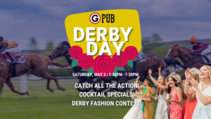 Derby Day at G Pub