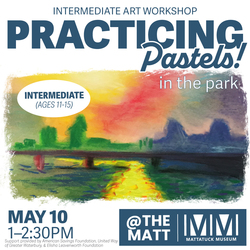 Intermediate Youth Art Workshop: Practicing Pastels Inspired by Art