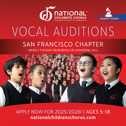Audition for the National Children's Chorus!