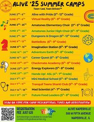 Summer Camps at Alive Teen Center