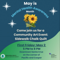 Break the Silence: Mental Health Sidewalk Chalk Quilt