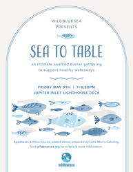 Sea to Table Dinner at the Jupiter Lighthouse Deck