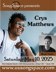 SongSpace Present Crys Matthews with special guest Brad Yoder