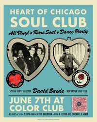 July 7th Heart of Chicago Soul Club Dance Party