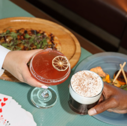 Dive Bar in The Sky at Top of the Hyatt