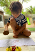 Kids Flower Pounding with Rebecca Kelly