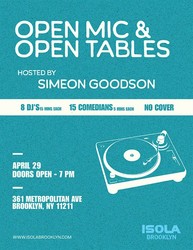 Open Mic and Open Tables