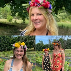 Summer Solstice Flower Crowns