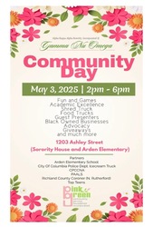 Gamma Nu Omega Chapter of AKA in partnership with The Pink and Green Community Service Foundation