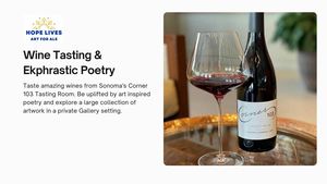 Wine Tasting & Ekphrastic Poetry at SFWA Gallery
