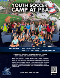 Youth Soccer Camp at Palm Beach Atlantic University