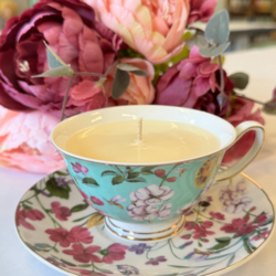 Mothers Day Candles and Cookies Tea Party