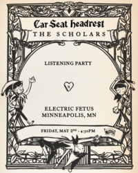 Car Seat Headrest "The Scholars" Listening Party