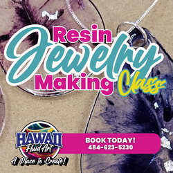 Resin Jewelry Making Class