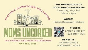 MOMS UNCORKED; The Pamper & Play Motherlode, May 2025