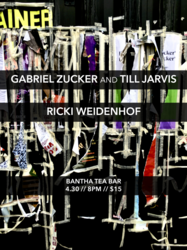 Gabriel Zucker and Till Jarvis, Ricki Weidenhof Perfoming at Bantha Tea Bar