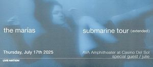 THE MARÍAS ANNOUNCE “THE SUBMARINE TOUR (EXTENDED)”