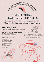 Pinellas Federated Republican Women Legislative Updates