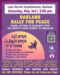 Rally for Peace in Israel/Palestine