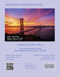 San Francisco City Chorus Presents: Spiritual...Not Religious 