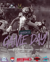 Nashville Women's Football First Home Game