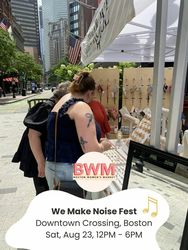 Boston Women’s Market at We Make Noise Fest