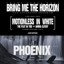 Bring Me the Horizon with Motionless in White, The Plot in You & Amira Elfeky