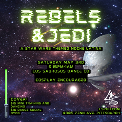 Rebels and Jedi: Star Wars Noche Latina