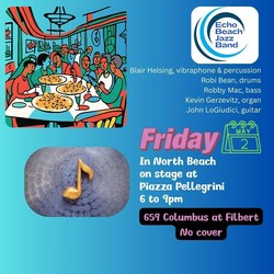 Live jazz at dinner in North Beach