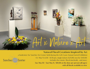 Art x Nature x Art- Natural Floral Creations Inspired by Art