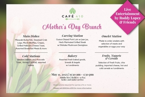 Mother's Day Brunch at Café 410