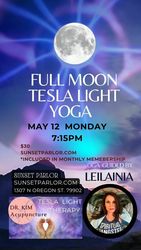 Full Moon Tesla Light Yoga