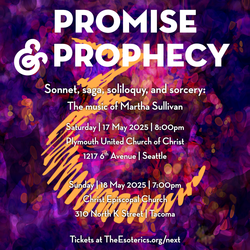PROMISE & PROPHECY: Sonnet, saga, soliloquy and sorcery